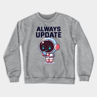 Astro Girl Play Gadget Crewneck Sweatshirt